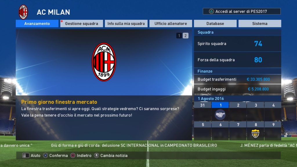 Pro Evolution Soccer 2017