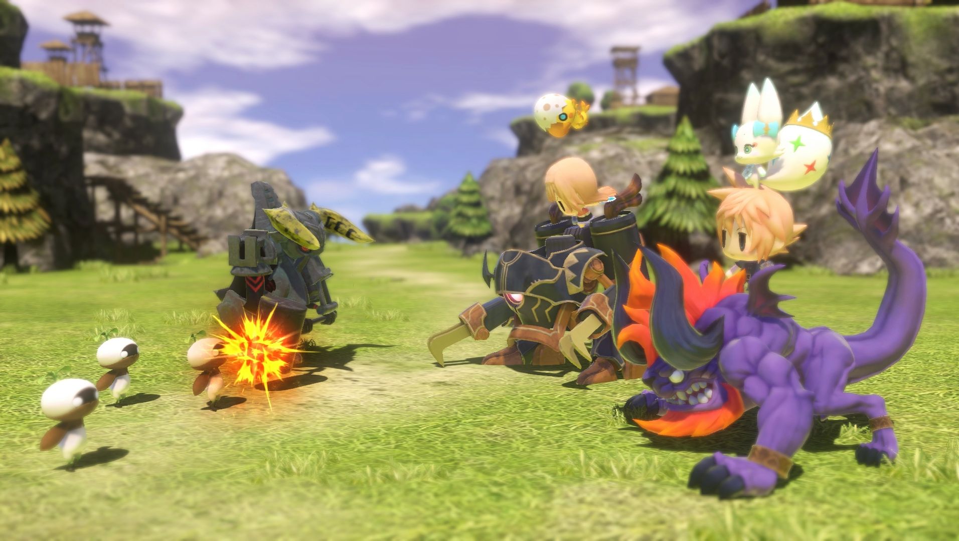 World of Final Fantasy, confronto tra PlayStation 4 e PlayStation Vita