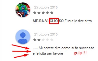 Google Play gli strafalcioni della settimana