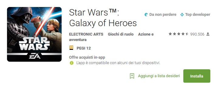 Google Play gli strafalcioni della settimana