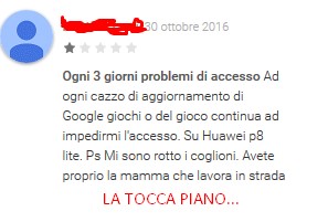 Google Play gli strafalcioni della settimana