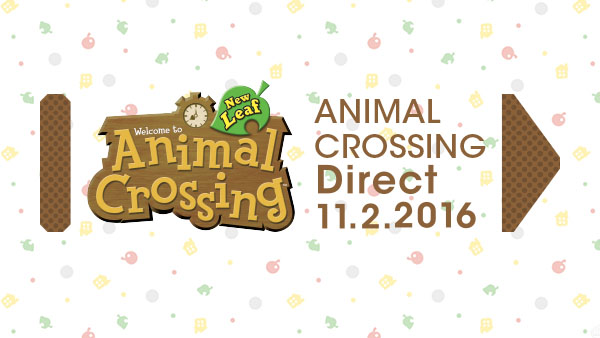 Nintendo annuncia un Animal Crossing Direct per il 2 Novembre