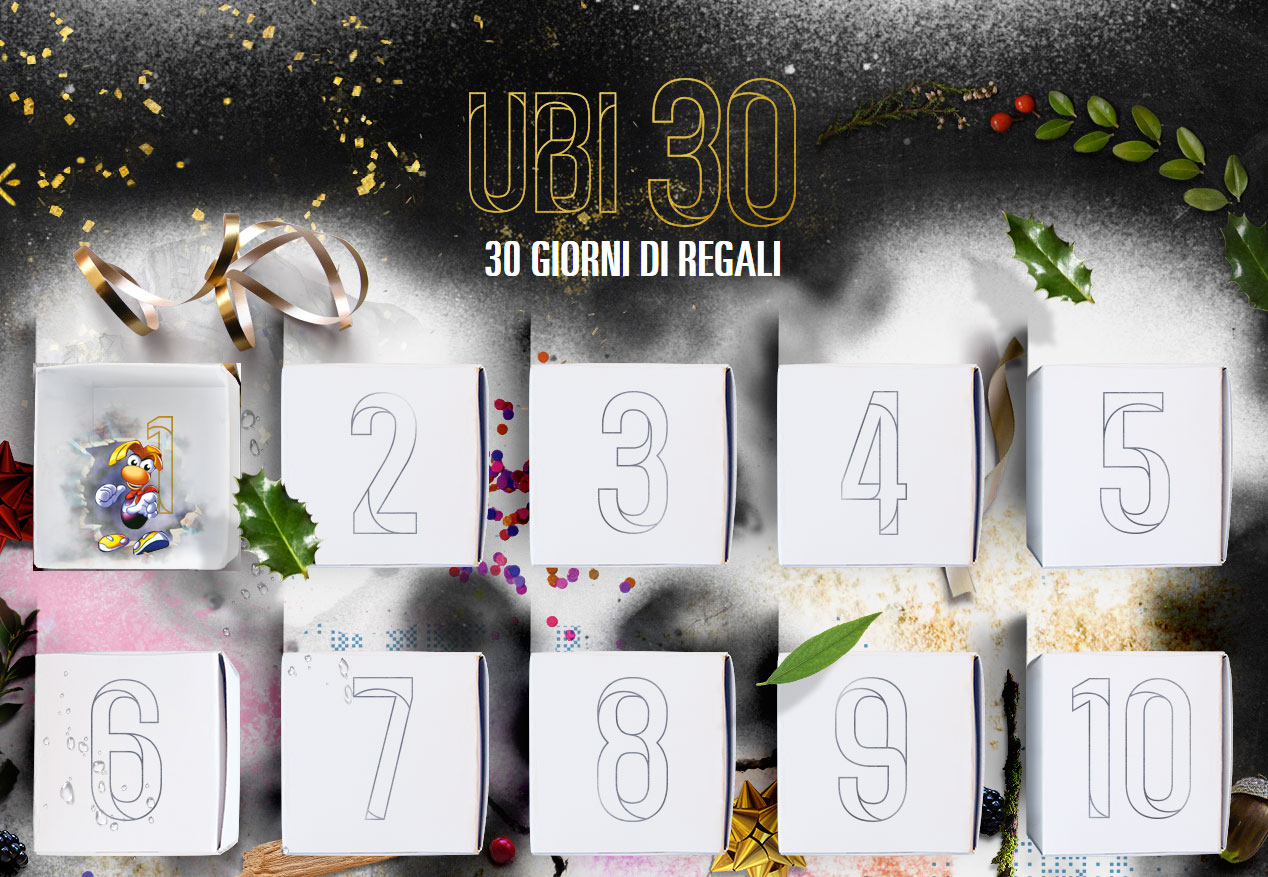 Ubi 30 un mese di regali Ubisoft a partire da oggi 24 Novembre!