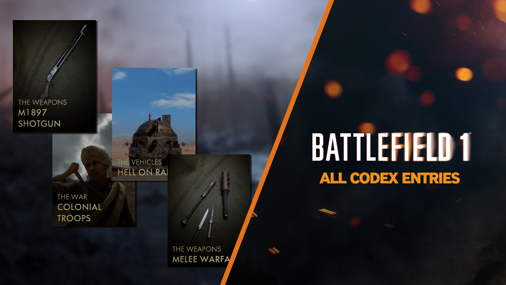 Battlefield 1 Codex Entry