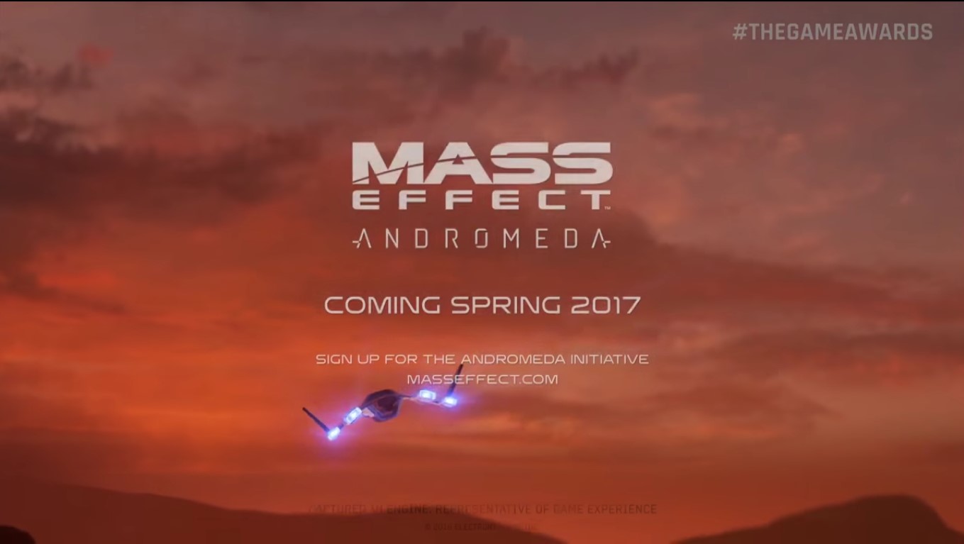 Ecco la gameplay premiere di Mass Effect Andromeda!
