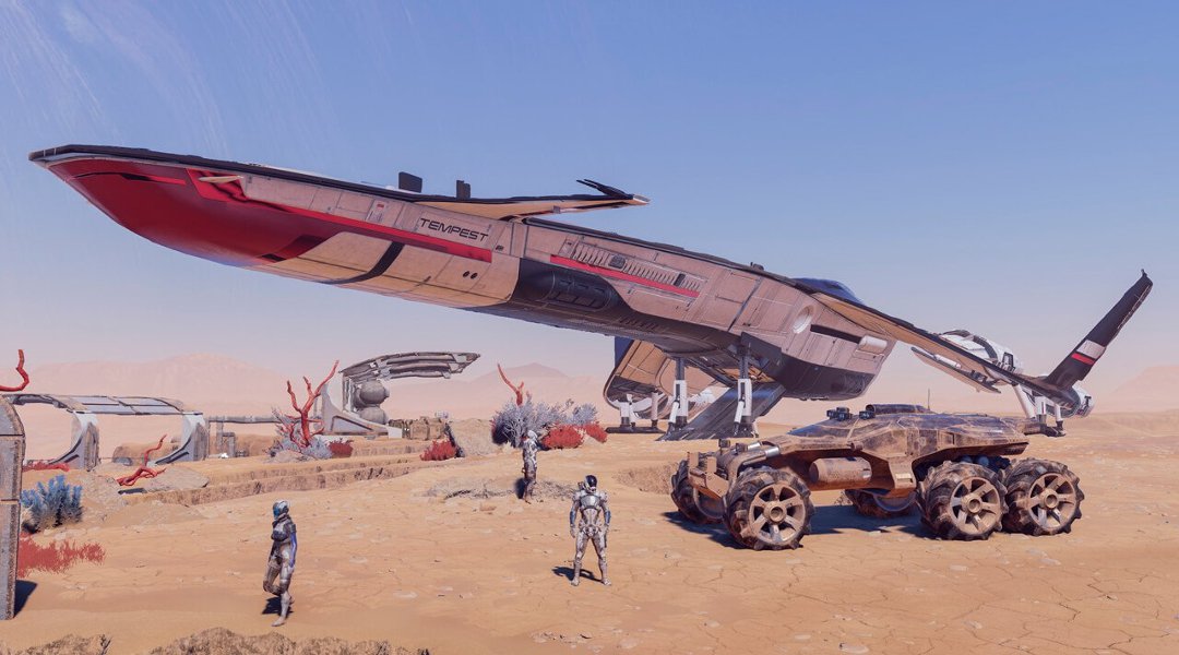 Mass Effect Andromeda, video di presentazione di Tempest e Nomad
