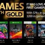 Annunciati i Games with Gold di Febbraio