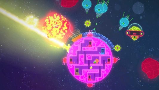 Lovers in a Dangerous Spacetime