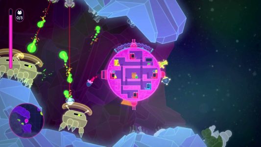 Lovers in a Dangerous Spacetime