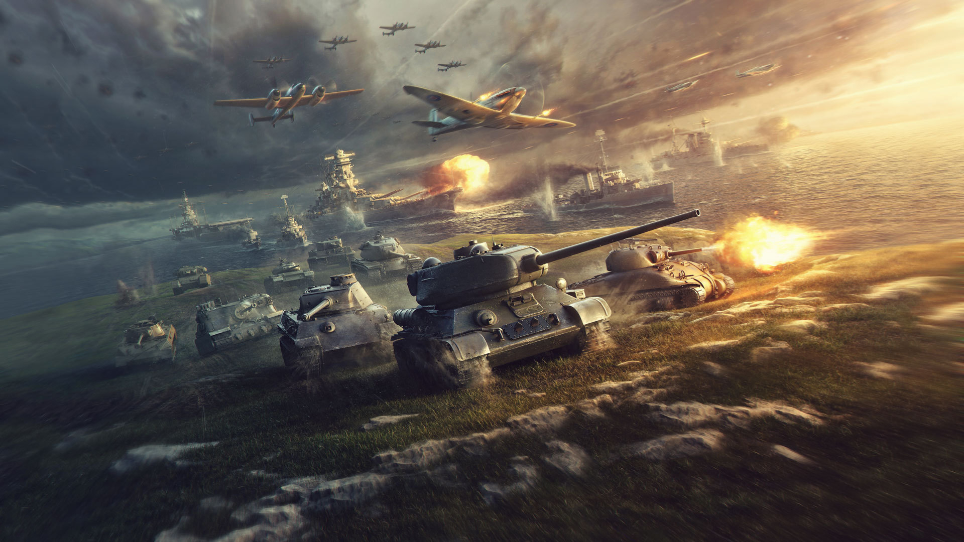 World of Tanks: TankBowl, Sherman “Fury” e Tiger 131 su console