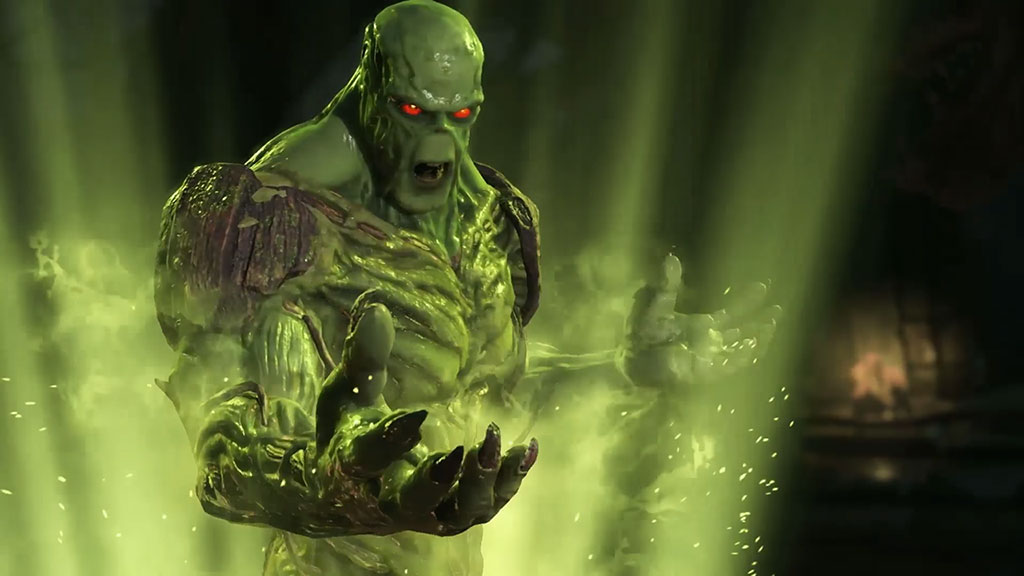 Injustice 2, Swamp Thing mostra la sua ferocia in video