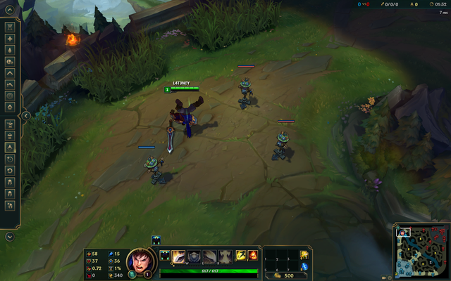 league of legends practice