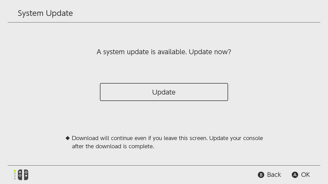 Nintendo Switch, ecco quanto ci vuole a scaricare la Day One Patch