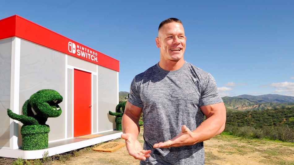 John Cena promuove Nintendo Switch