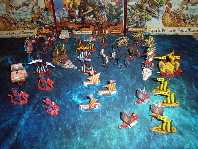 Man o'War: Corsair, Steam, Warhammer, Pirates, Orks, Epire