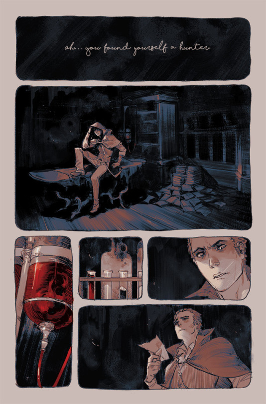 fan comic dedicato a Bloodborne