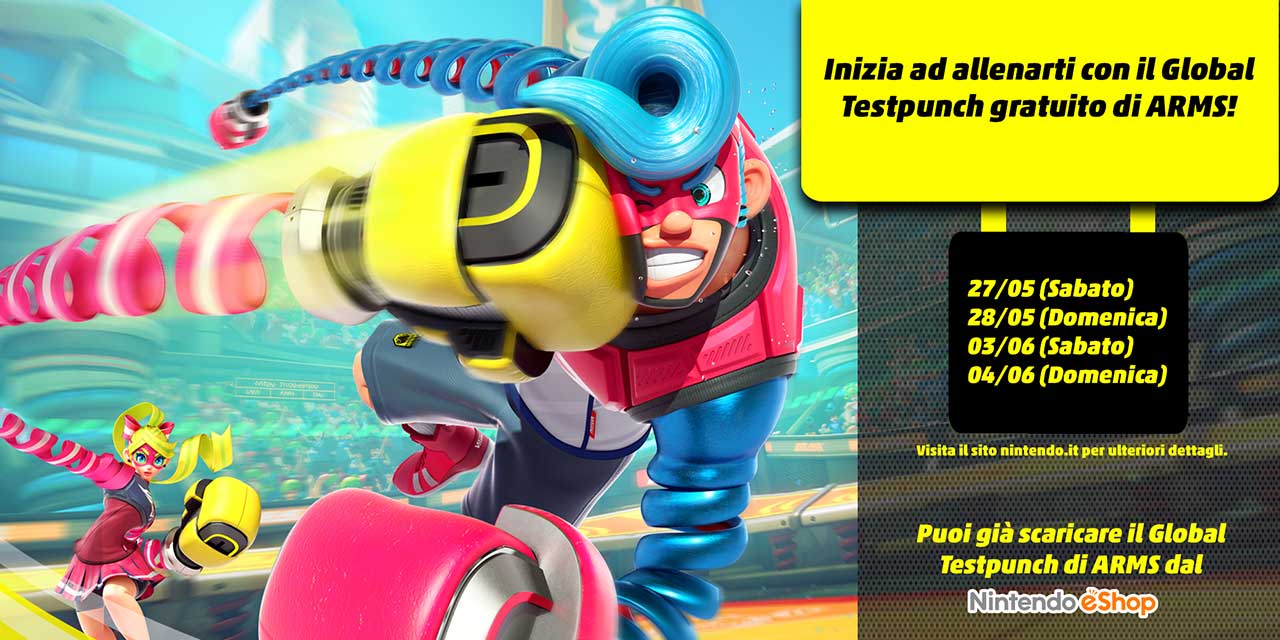 ARMS Ninendo Direct Global TestPunch