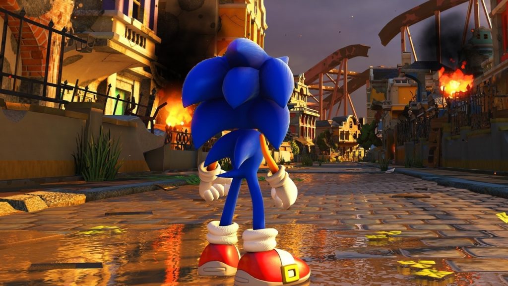sonic forces video gameplay