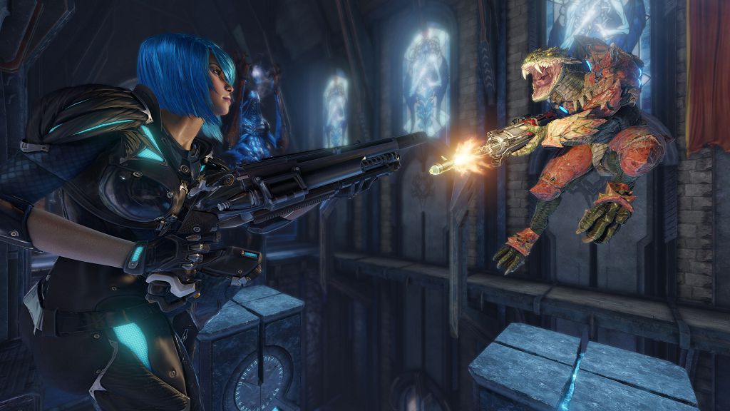 Quake Champions: annunciato un test tecnico su larga scala