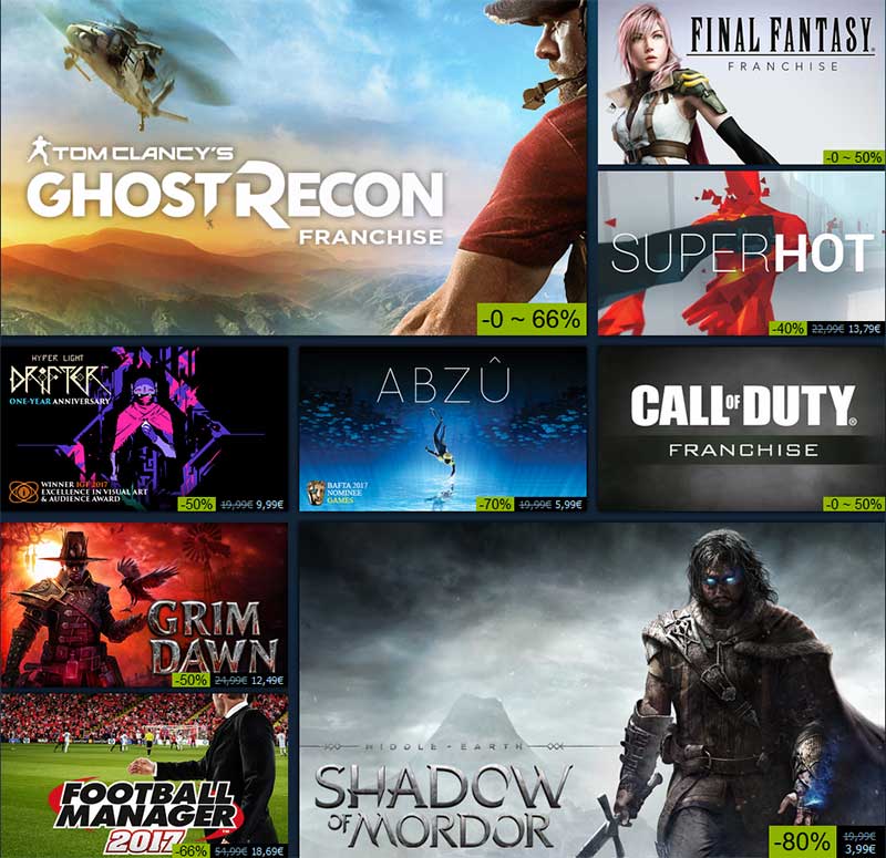 Saldi Estivi Steam 2017 Titoli in Evidenza