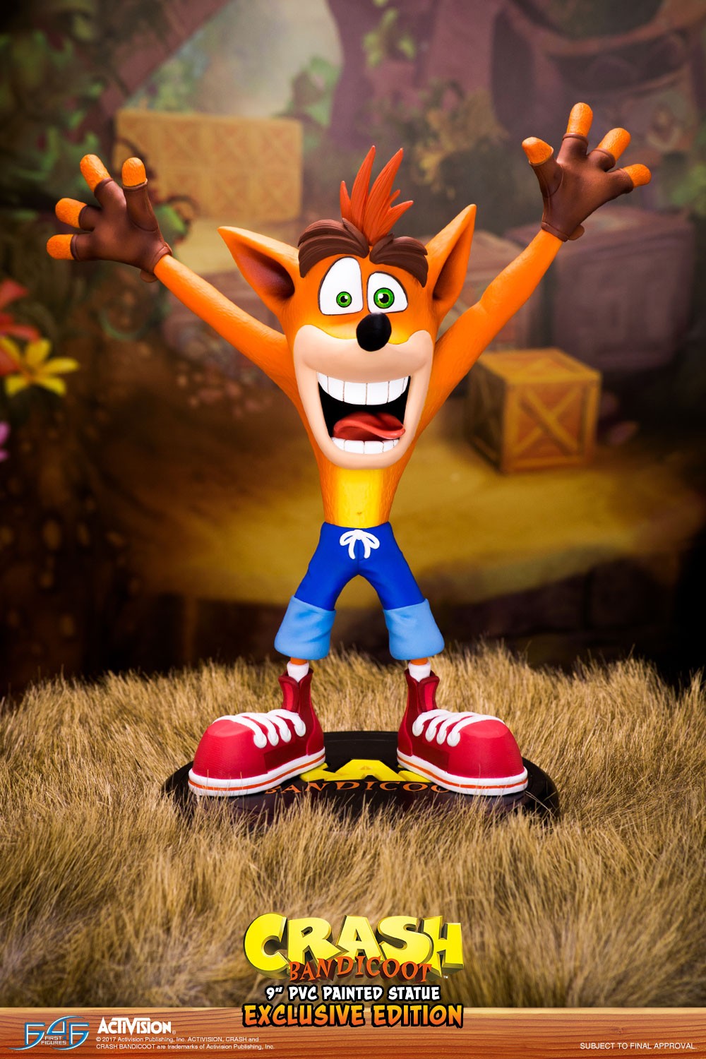 Annunciata un’action figure esclusiva dedicata a Crash Bandicoot