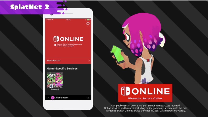 Arriva la App dedicata a Splatoon 2