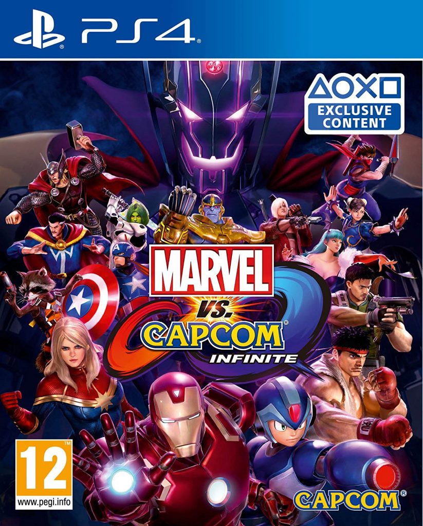 Copertina di Marvel VS Capcom Infinite