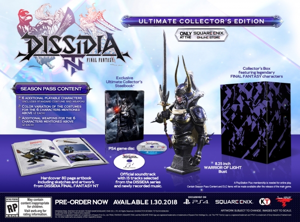 Dissidia Final Fantasy NT Limited Edition