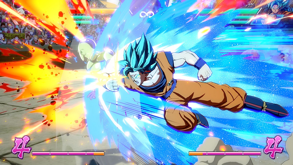 Dragon Ball FighterZ - SSGSS Goku attack