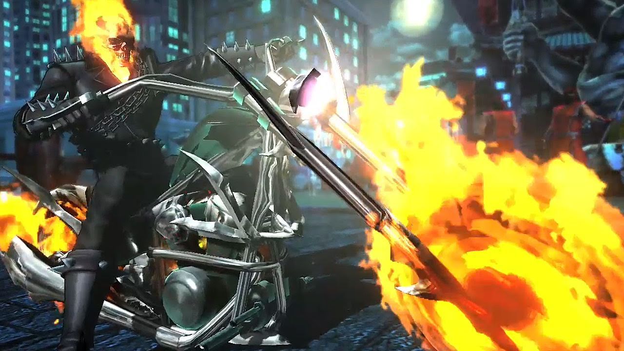 Ghost Rider Marvel vs Capcom Infinite