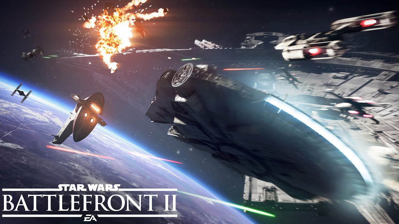 Star Wars Battlefront II, trailer per le battaglie sui caccia stellari