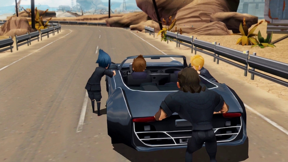 Final Fantasy XV Pocket Edition HD arriva su PS4, Xbox One e Switch