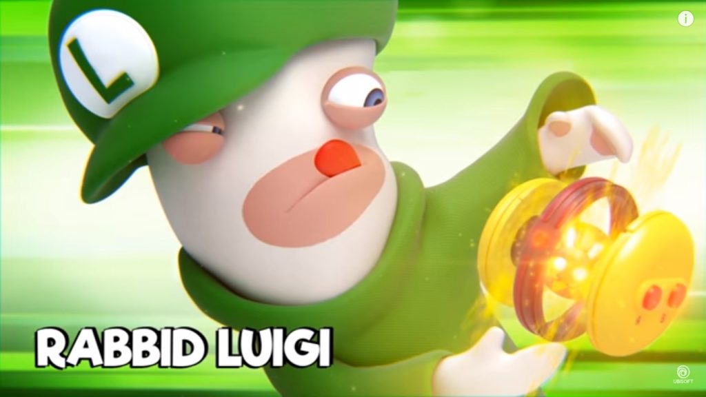 Mario + Rabbids Kingdom Battle Rabbid Luigi