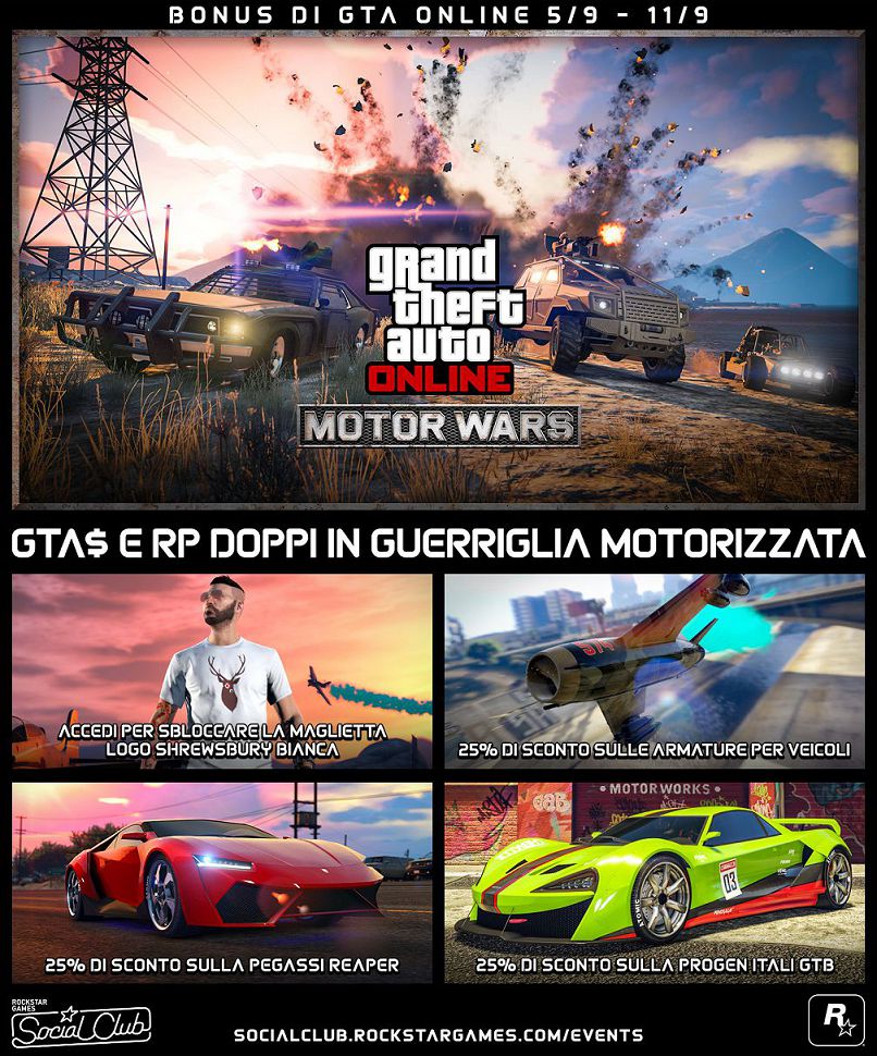 GTA Online GTA$ e RP Doppi 