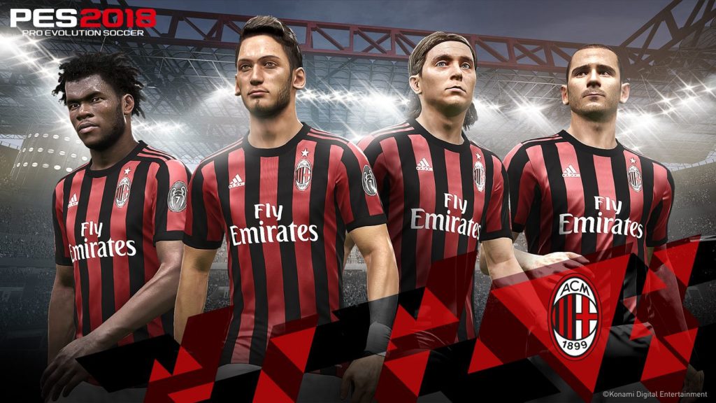 PES 2018 AC Milan