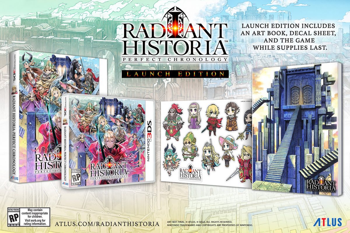 Radiant Historia Perfect Chronology Launch Edition