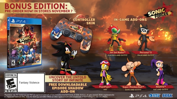 Sonic Forces – Annunciato il DLC gratuito di Shadow