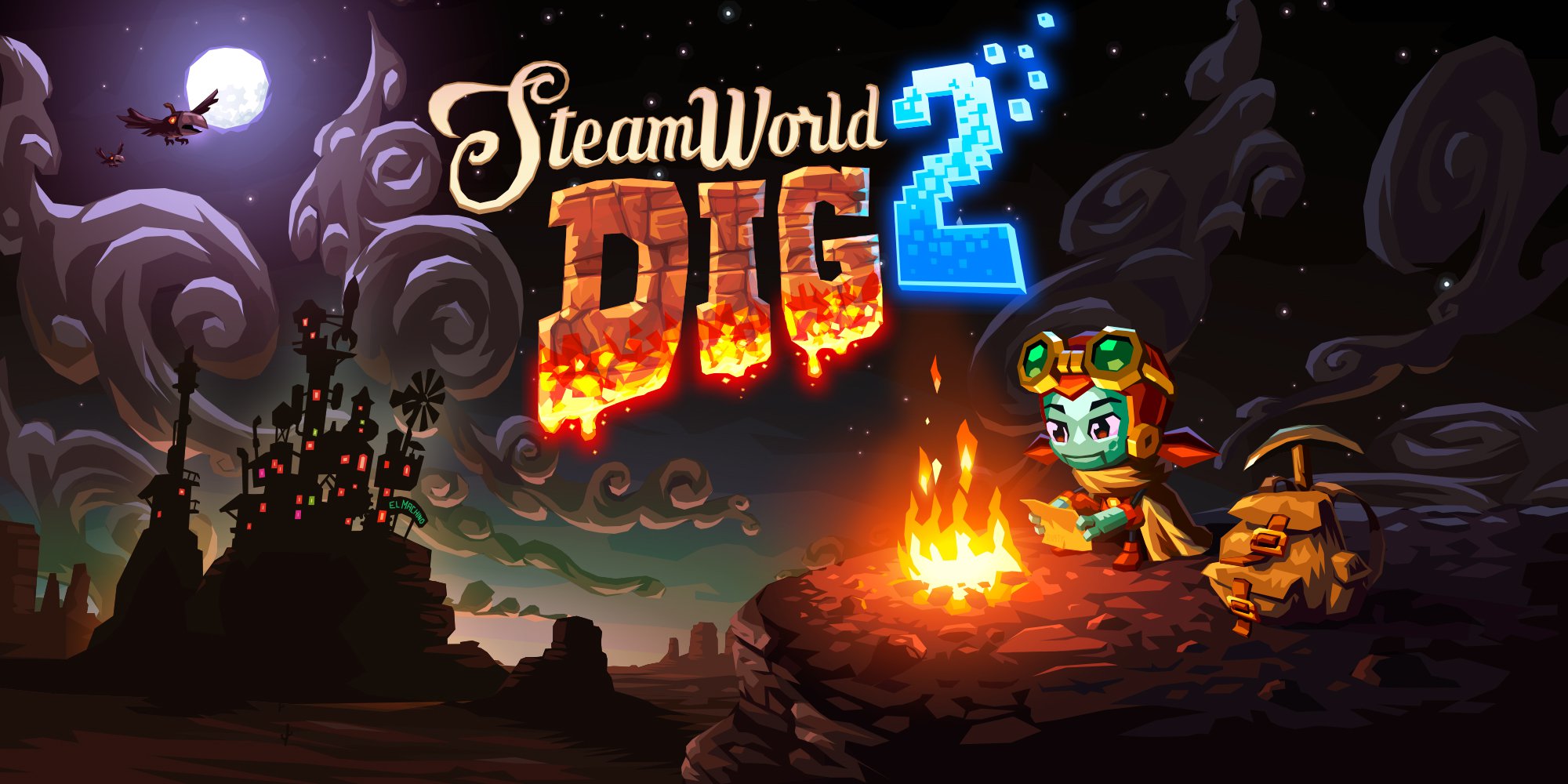 In arrivo la versione fisica di SteamWorld Dig 2