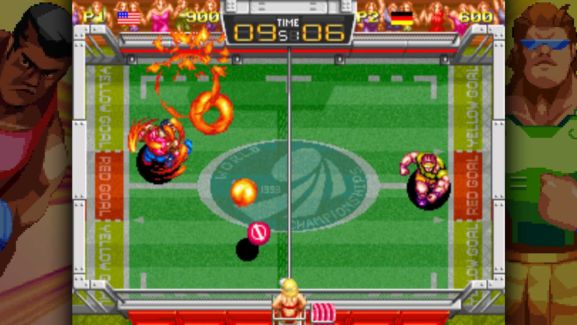 Windjammers Recensione Screenshot 01