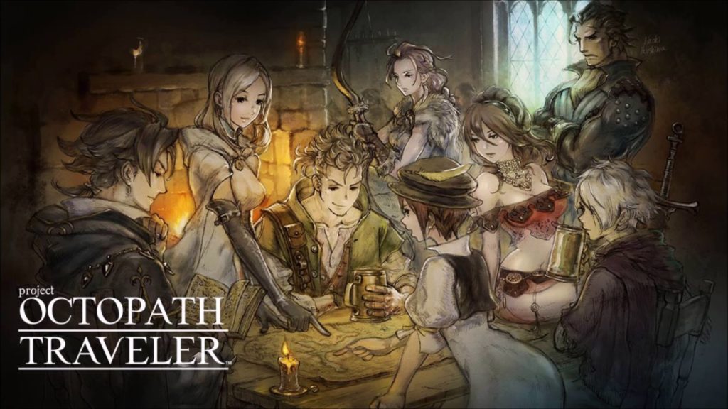 Octopath Traveler cover