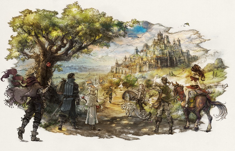 project OCTOPATH TRAVELER keyart02