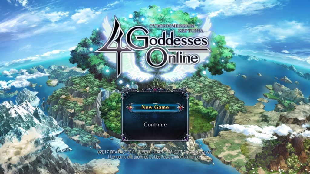 Cyberdimension Neptunia: 4 Goddesses Online