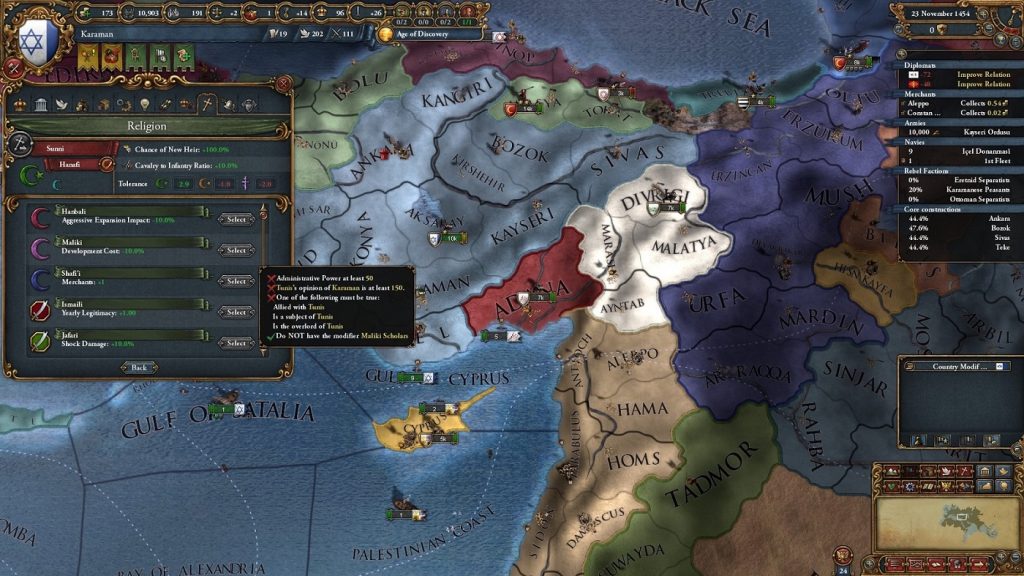 Europa universalis 4: Cradle of Civilization