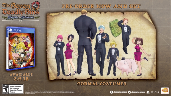 The Seven Deadly Sins – Svelata la data di uscita in Europa