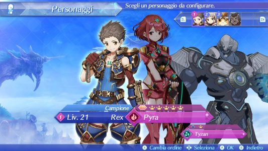 Xenoblade Chronicles 2 combattimento