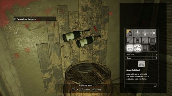 Resident Evil 7 La stanza