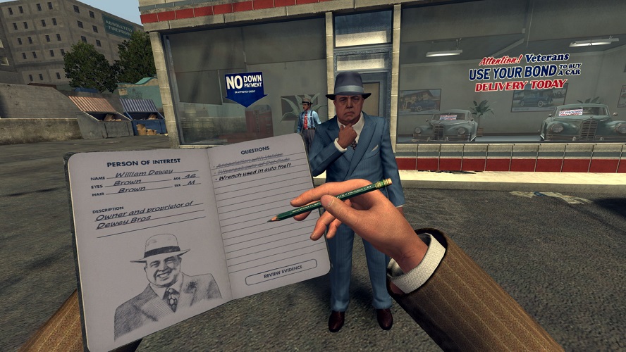 L.A. Noire: The VR Case Files - Recensione