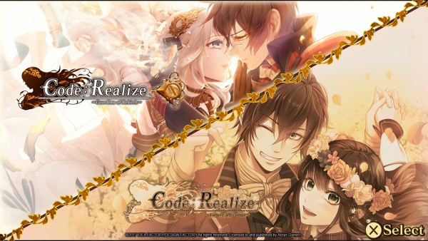 Data europea di Code: Realize ~Bouquet of Rainbows~
