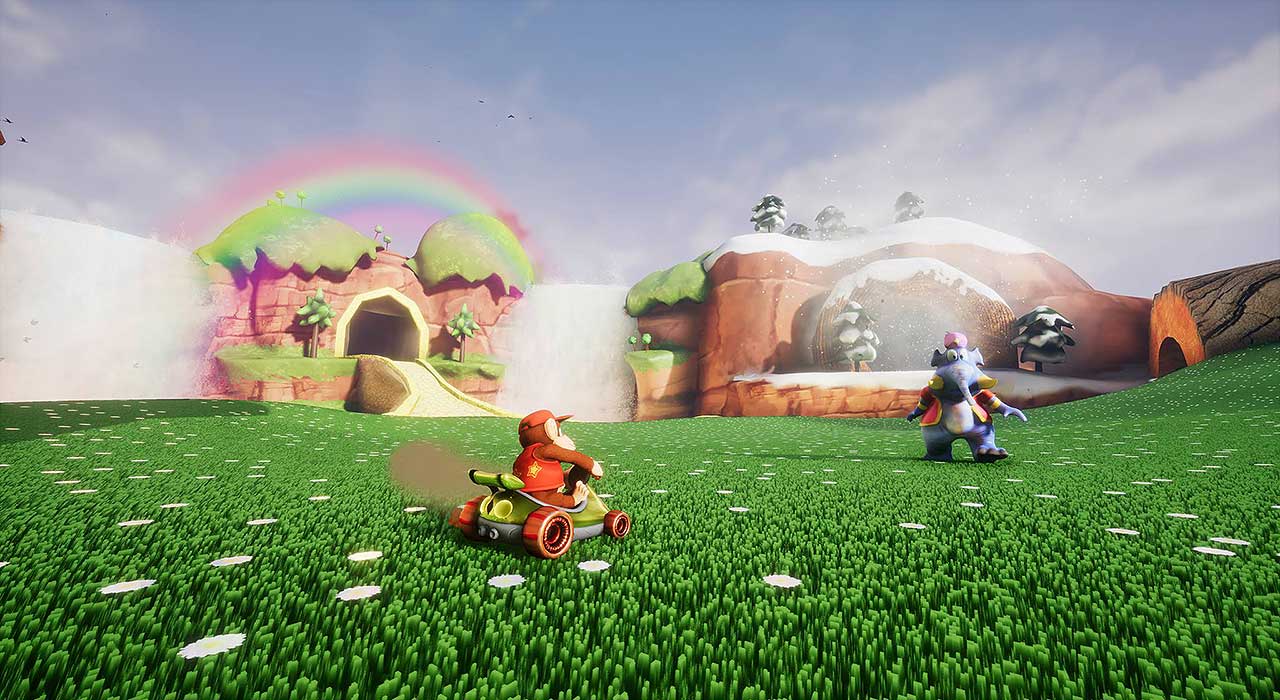 Diddy Kong Racing ricreato in Unreal Engine