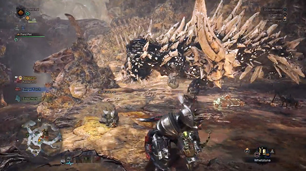 Monster Hunter World: Gameplay nella Rotten Vale